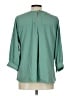 Assorted Brands Teal 3/4 Sleeve Blouse Size L - photo 2
