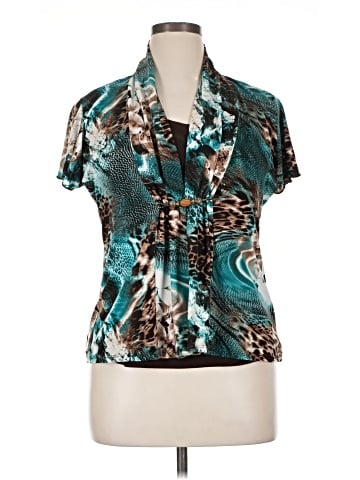 Elementz Short Sleeve Blouse (view 1)