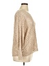 Shein Curve 100% Polyester Metallic Tan Pullover Sweater Size 14 Plus (1) - photo 4