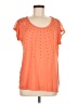 Jolt Stars Orange Short Sleeve Top Size M - photo 1