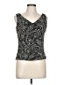 Xscape Black Sleeveless Blouse Size L - photo 1