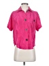 New York Studio Pink Short Sleeve Blouse Size XS - photo 1