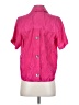 New York Studio Pink Short Sleeve Blouse Size XS - photo 2