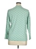 Assorted Brands Hearts Teal Long Sleeve Top Size 16W - photo 2