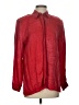 Sharon Young 100% Rayon Red Long Sleeve Blouse Size 4 - photo 1