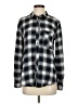 BDG Plaid Gray Long Sleeve Button-Down Shirt Size S - photo 1