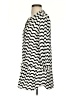 Isabella Sinclair 100% Rayon Black Ivory 3/4 Sleeve Blouse Size S - photo 5