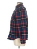 Assorted Brands 100% Cotton Plaid Blue Long Sleeve Button-Down Shirt Size L - photo 5