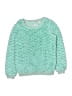 Xhilaration 100% Polyester Green Pullover Sweater Size L (youth) - photo 1