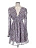 Wild Fable 100% Polyester Floral Blue Casual Dress Size S - photo 1