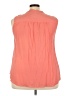 Torrid Orange Sleeveless Blouse Size 4X Plus (4) - photo 2