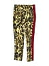 Dori Creations Animal Print Yellow Track Pants Size 7 - photo 2