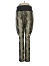 Assets Animal Print Gold Active Pants Size XL - photo 1