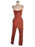 Roxy 100% Viscose Solid Brown Jumpsuit Size S - photo 1