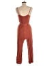 Roxy 100% Viscose Solid Brown Jumpsuit Size S - photo 2