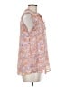 Maison d' Amelie 100% Polyester Orange Sleeveless Blouse Size M - photo 4