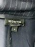 Worth New York Stripes Blue Dress Pants Size S - photo 4