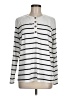 Shein Ivory Long Sleeve Henley Size 6 - photo 1