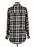 Gap Plaid Black Long Sleeve Button-Down Shirt Size L - photo 2