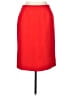 Kasper A.S.L. 100% Polyester Solid Red Formal Skirt Size 10 (petite) - photo 1