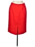 Kasper A.S.L. 100% Polyester Solid Red Formal Skirt Size 10 (petite) - photo 2