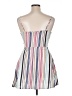 Speechless Stripes Ivory Cocktail Dress Size XL - photo 2