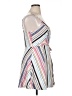 Speechless Stripes Ivory Cocktail Dress Size XL - photo 4