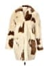 Zadig & Voltaire Ivory Faux Fur Jacket Size S - photo 1