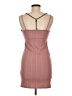 Topshop Solid Pink Cocktail Dress Size 6 - photo 2