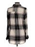 Guess 100% Viscose Plaid Gray Long Sleeve Button-Down Shirt Size M - photo 2