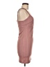 Topshop Solid Pink Cocktail Dress Size 6 - photo 4