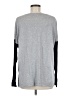 Vince. 100% Cotton Color Block Gray Pullover Sweater Size M - photo 2