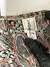 Love Soup 100% Polyester Paisley Silver Long Sleeve Blouse Size S - photo 7