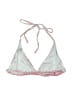 Guess Print Pink Silver Swimsuit Top Size S - photo 2
