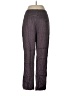 Equipment 100% Rayon Houndstooth Purple Casual Pants Size 8 - photo 2