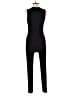 Shein Solid Black Jumpsuit Size L - photo 2