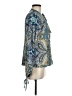 Unbranded 100% Polyester Paisley Teal Long Sleeve Blouse Size M - photo 4