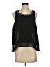 Angie Black Sleeveless Blouse Size S - photo 1