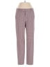 Express Houndstooth Burgundy Red Casual Pants Size 2 - photo 1