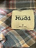 Mudd Plaid Gray Long Sleeve Button-Down Shirt Size M - photo 7