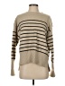 Grace Karin Stripes Tan Turtleneck Sweater Size S - photo 1