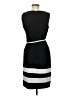 Chetta B Stripes Black Casual Dress Size 6 - photo 2