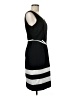 Chetta B Stripes Black Casual Dress Size 6 - photo 4