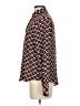 Zara Burgundy Long Sleeve Blouse Size XS - photo 5