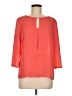 Express 100% Polyester Orange 3/4 Sleeve Blouse Size M - photo 1