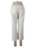 Kenar Solid Ivory Casual Pants Size 6 - photo 2