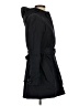 J.Crew 100% Cotton Black Blue Trenchcoat Size 00 - photo 4