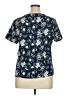 Unbranded 100% Polyester Blue Short Sleeve Top Size XL - photo 2