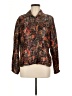 Chico's Paisley Brown Long Sleeve Blouse Size Med (1) - photo 1