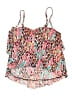 Aqua Green Print Pink Swimsuit Top Size M (estimated) - photo 2